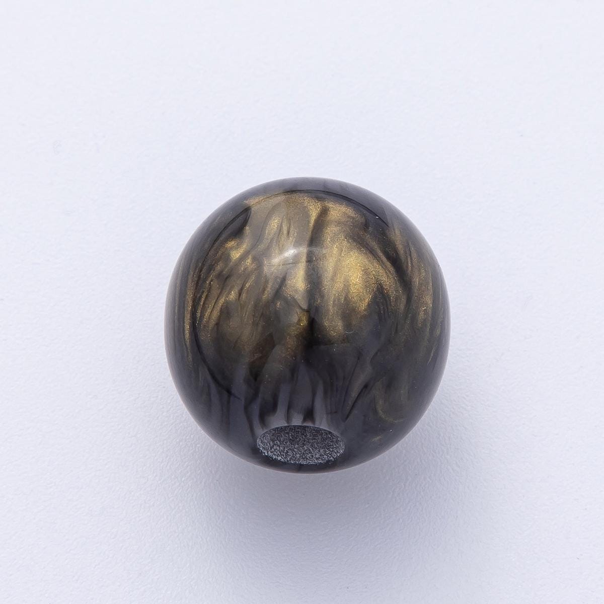19mm Blue, Red, Black, Green, Brown Acrylic Resin Round Bead DIY Jewelry Supply Finding for Custom Necklace & Bracelet | B622