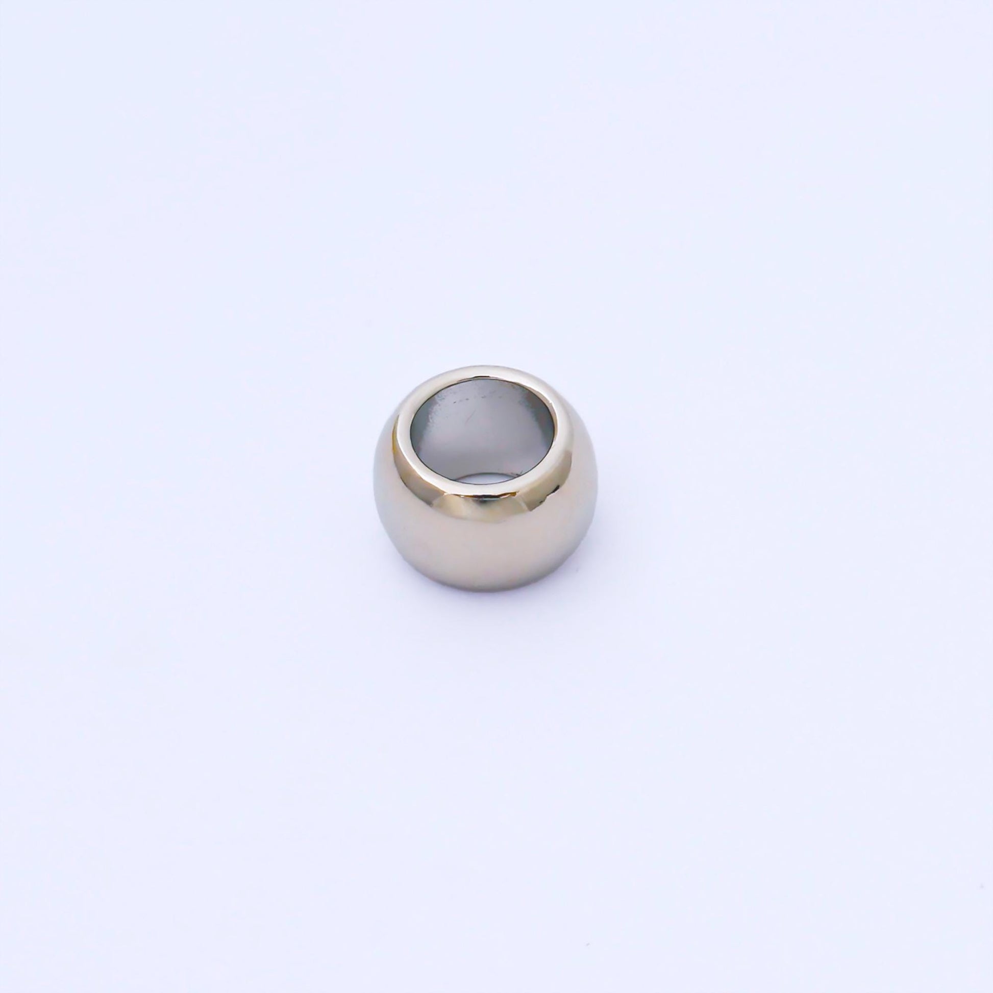 24k Gold Filled Round Spacer Beads Gold & Silver Donut Spacer Beads DIY Jewelry Making Supply Bracelet Necklace | B488