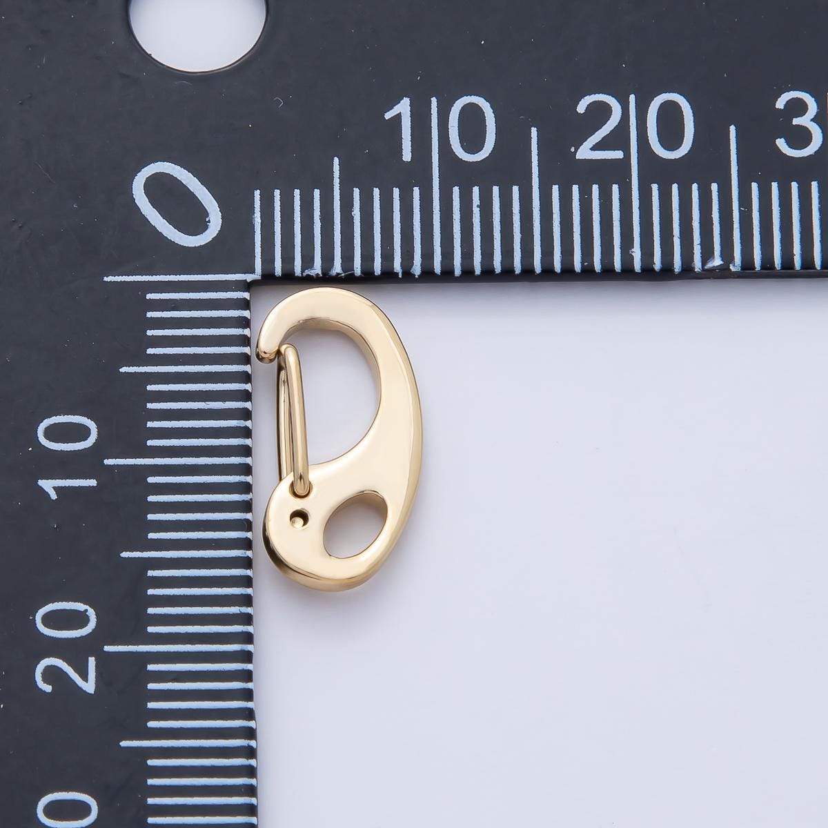 Stainless Steel 16mm 21mm 28mm 32.5mm Push Gate Oblong Minimalist Finding DIY Jewelry Supplies for Custom Necklace & Bracelet | Z1633