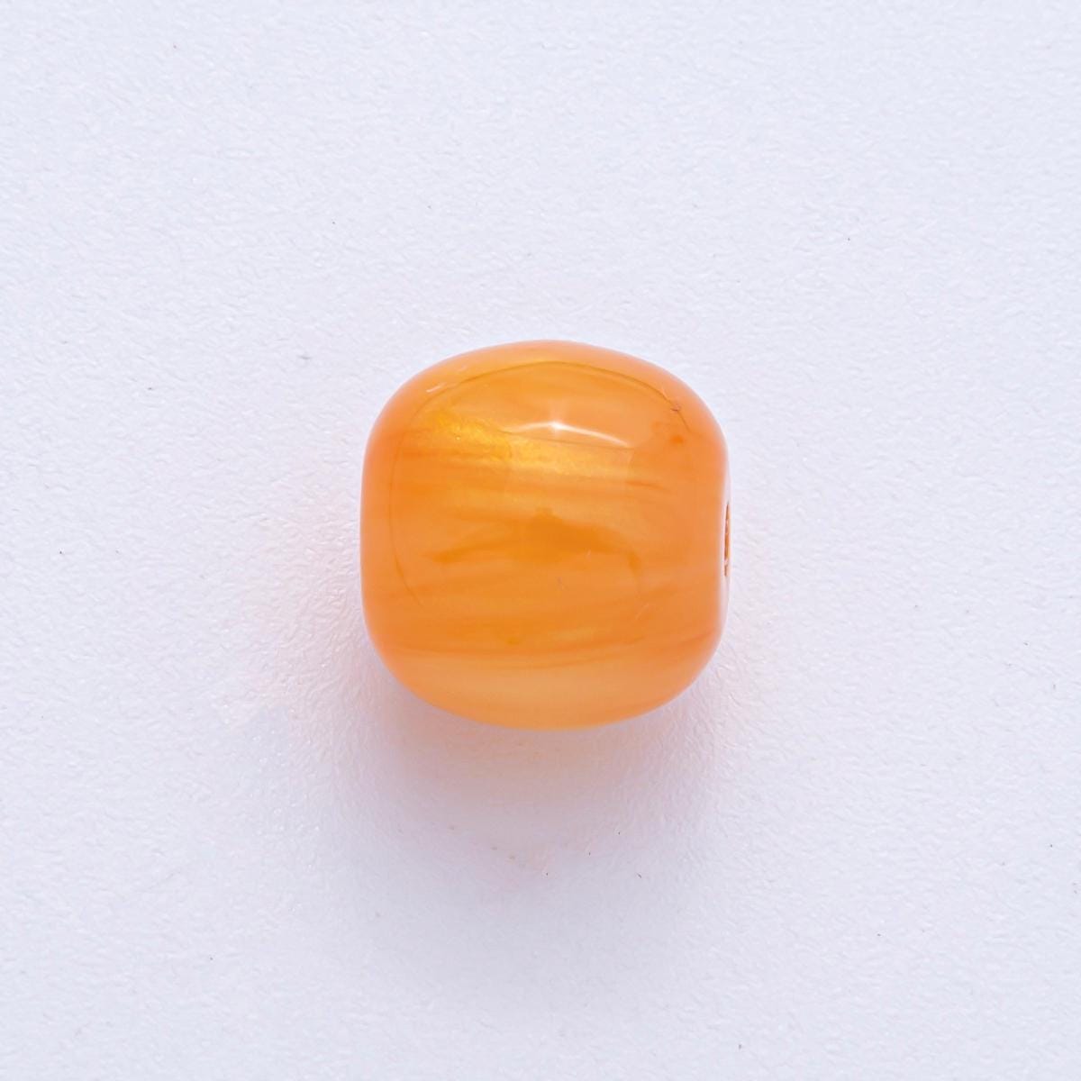 12mm Green, White, Black, Yellow, Purple, Blue, Red, Grey, Pink Glitter Round Resin Bead Set Make Your Own Necklace Bracelet Supply | B584