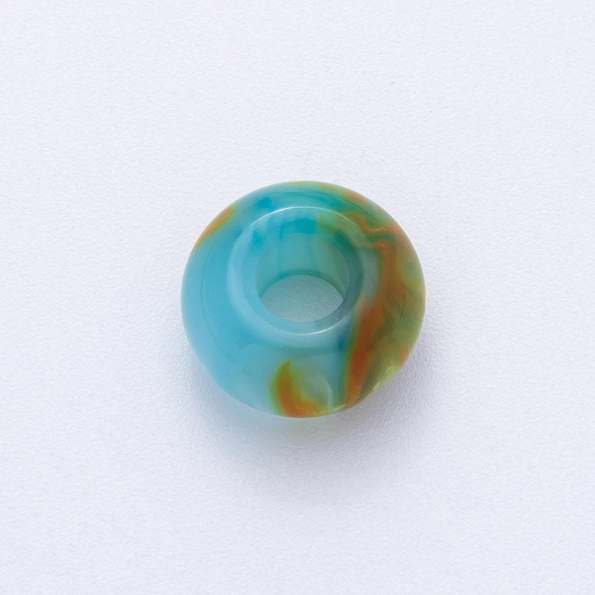 1.5mm Blue, Green, Brown, Red Multicolor Resin Rondelle Bead Make Your Own Bracelet Necklace Jewelry Supply Finding | B618