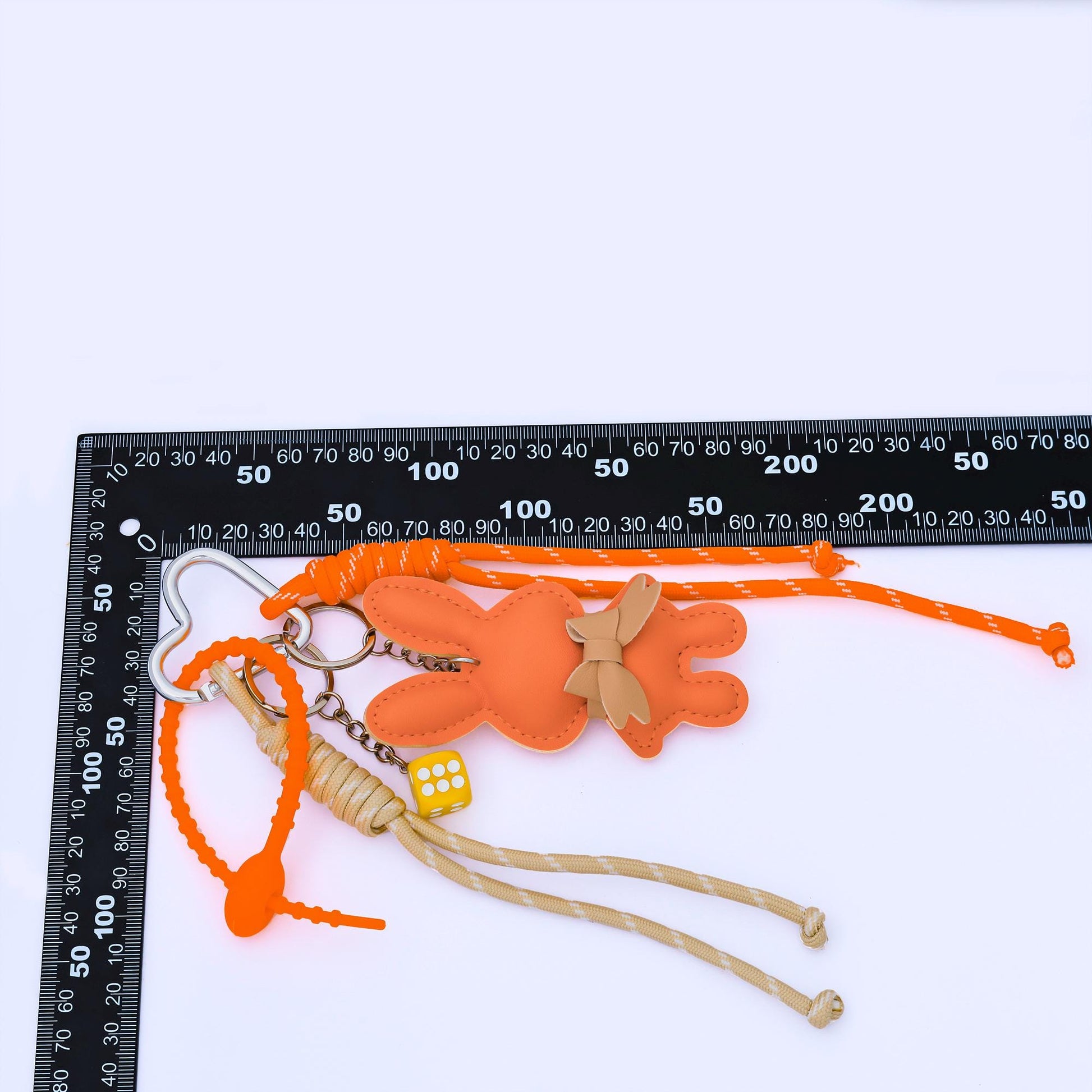 Colorful Aesthetic Cute Animal & Heart Charm Keychain for Backpack Purse Handbag Gym Bag Fashion Accessories Fun Gift Idea | WB-00200