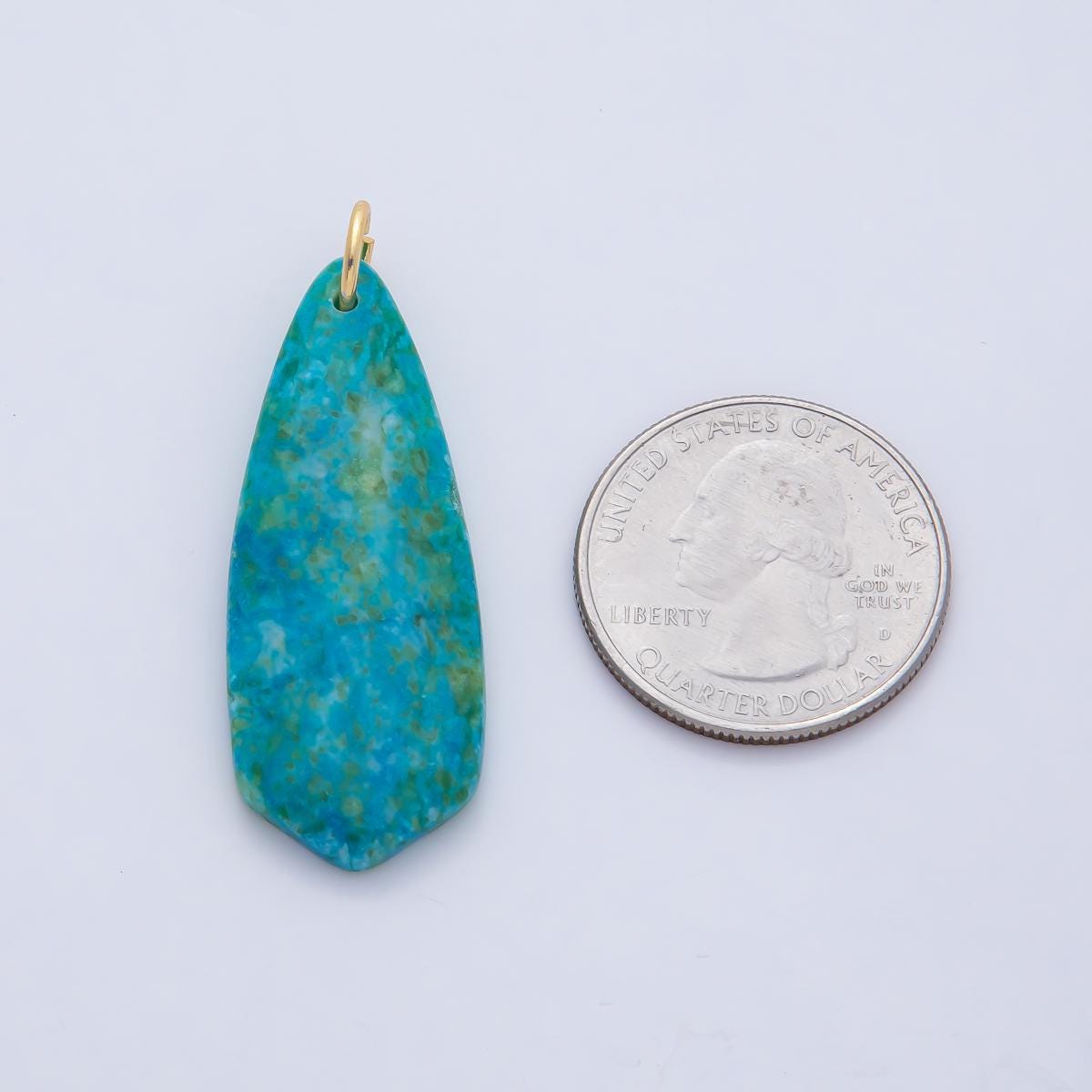 Colorful Gemstone Pendant Charms Natural Stone Teardrop Pendants for Jewelry Making, Boho Necklace Supplies, Statement Gem Drop Beads AF1490