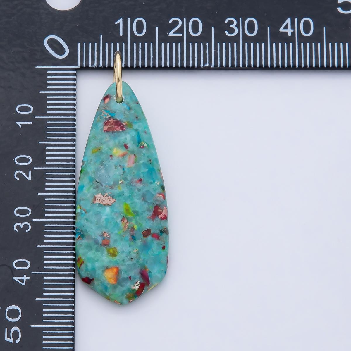 Colorful Gemstone Pendant Charms Natural Stone Teardrop Pendants for Jewelry Making, Boho Necklace Supplies, Statement Gem Drop Beads AF1490