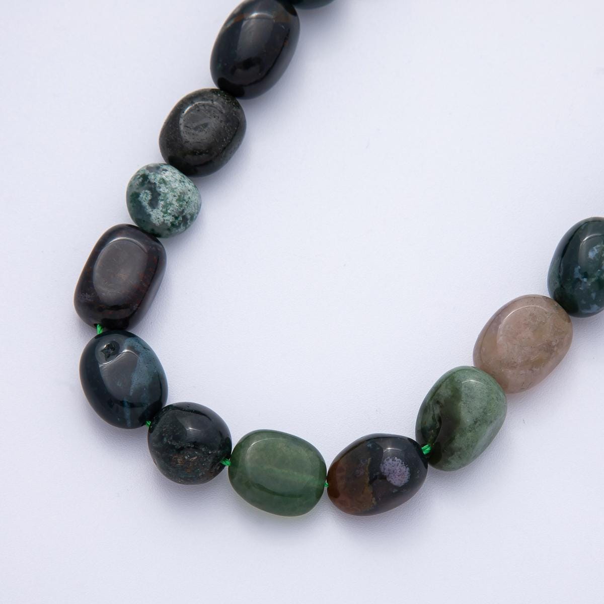 12.5mm Genuine Natural Gemstone Pebble Bead Strand Finding Quality Loose Beads DIY Jewelry Supply for Necklace & Bracelet | WA-3863