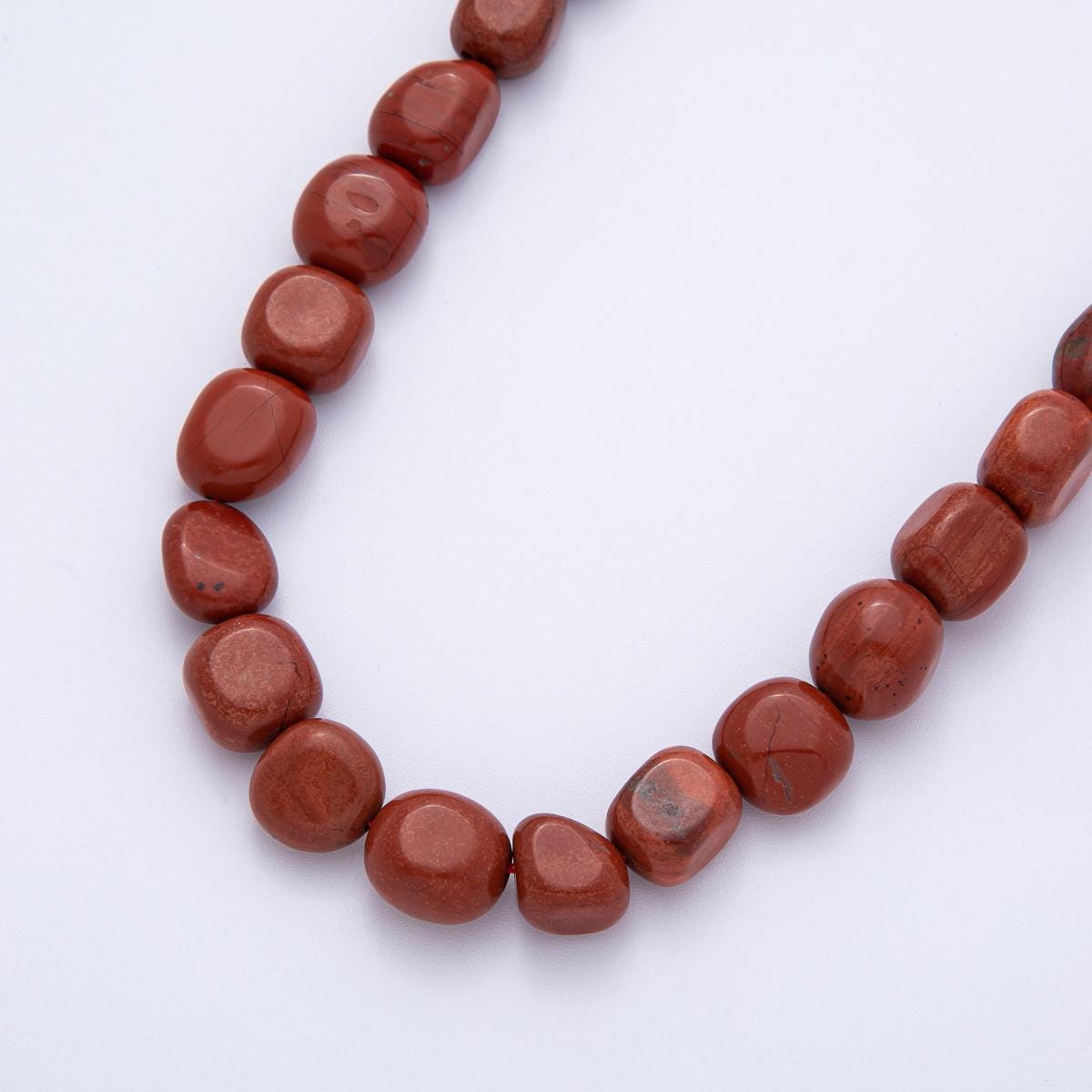 12.5mm Genuine Natural Gemstone Pebble Bead Strand Finding Quality Loose Beads DIY Jewelry Supply for Necklace & Bracelet | WA-3863