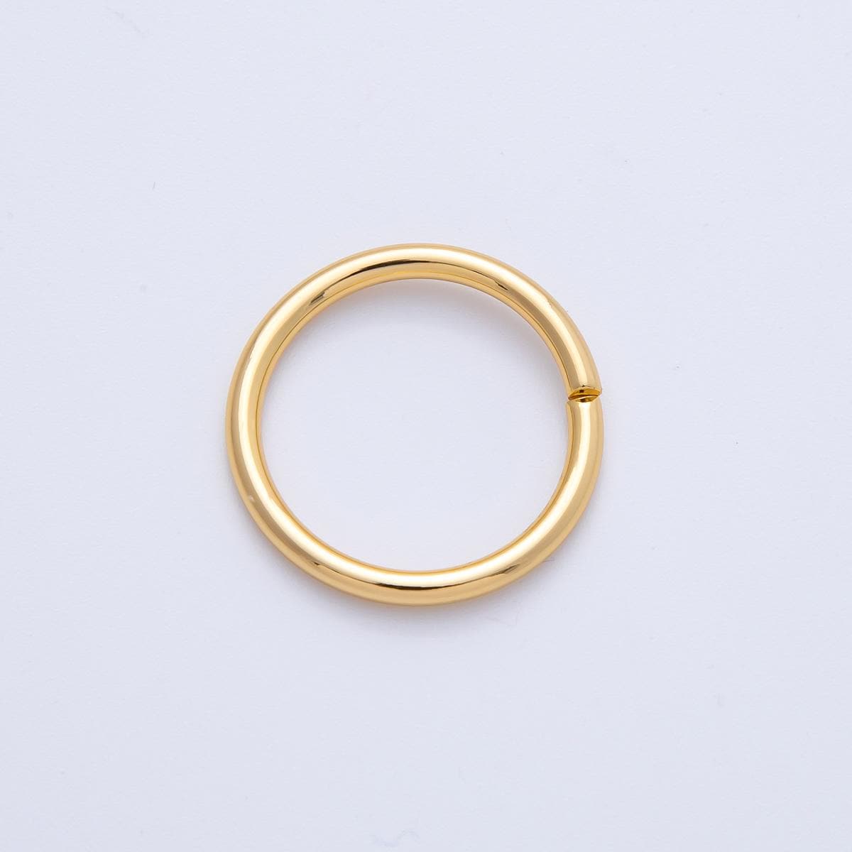 18K Gold Filled 22mm, 23mm, 24mm Open Round Jump Ring Finding DIY Jewelry Making Supplies for custom Necklace & Bracelet | Z1606