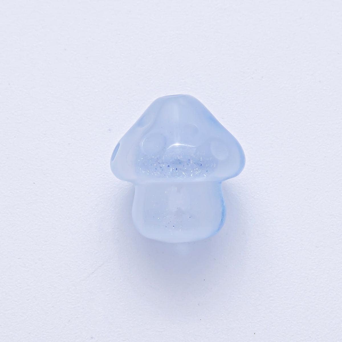 Dainty Resin Glittery mushroom charm small unique magic mushroom pendant jewelry gift idea for bracelet necklace earring component B648