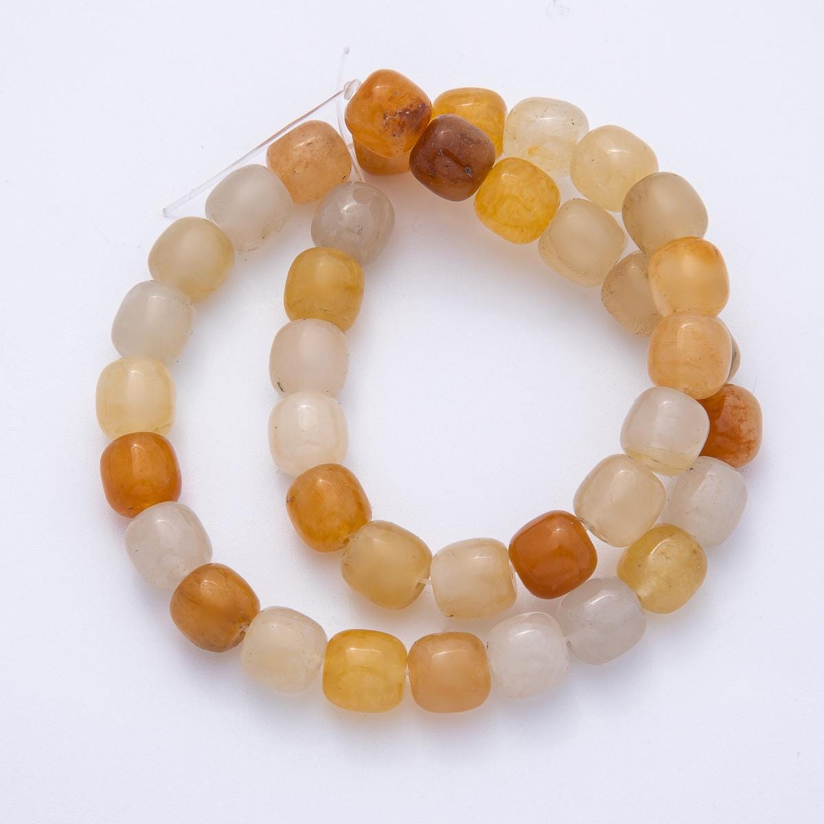 9.5mm Aventurine, Citrine, Moss Agate Square Bead Natural Gemstone Strand Finding DIY Jewelry Supply for Custom Necklace Bracelet | WA-A3923