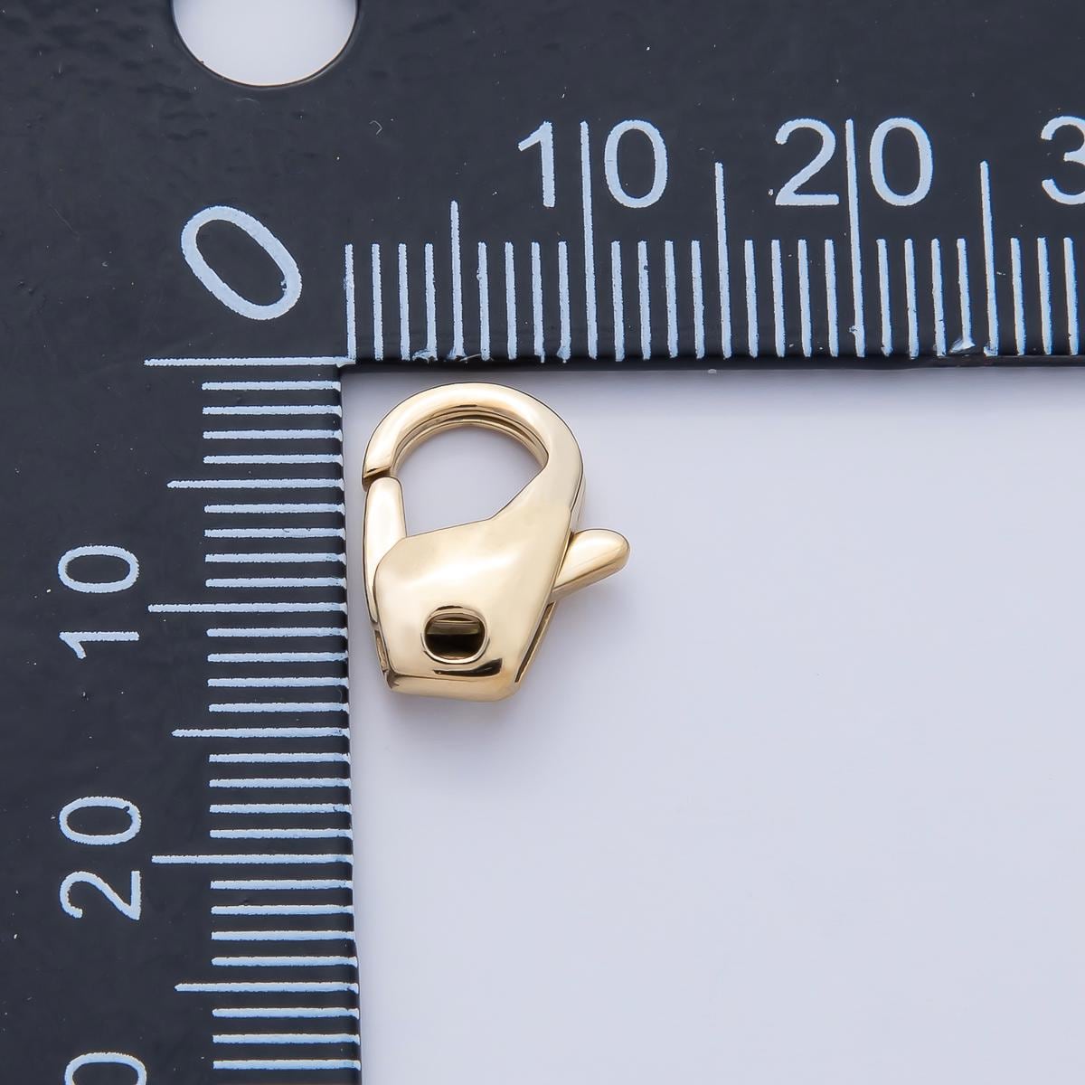 Stainless Steel 10.5mm 13mm Minimalist Lobster Claw Clasps Finding DIY Jewelry Supply for Custom Necklace & Bracelet Making | Z1626