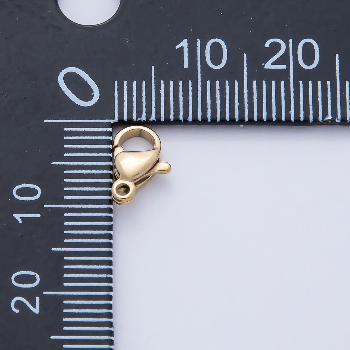 Stainless Steel 9mm 10mm 11mm 13mm Minimalist Lobster Claw Clasps Finding DIY Jewelry Supply for Custom Necklace & Bracelet Making | Z1628