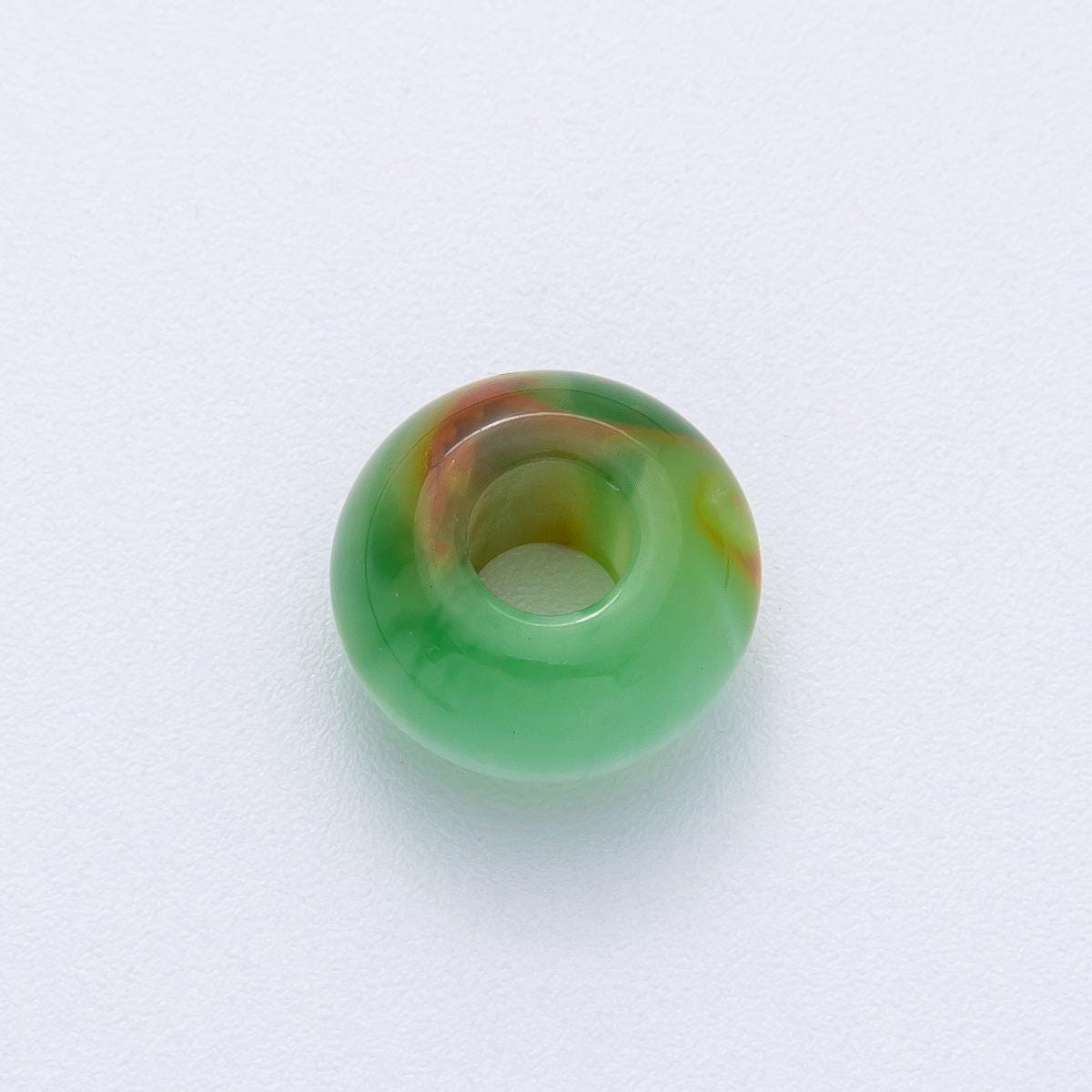 1.5mm Blue, Green, Brown, Red Multicolor Resin Rondelle Bead Make Your Own Bracelet Necklace Jewelry Supply Finding | B618