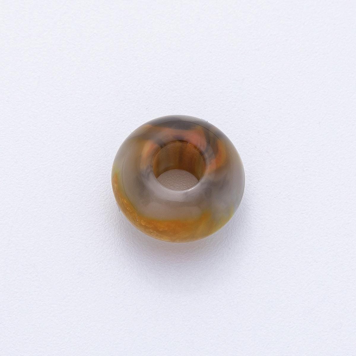 1.5mm Blue, Green, Brown, Red Multicolor Resin Rondelle Bead Make Your Own Bracelet Necklace Jewelry Supply Finding | B618