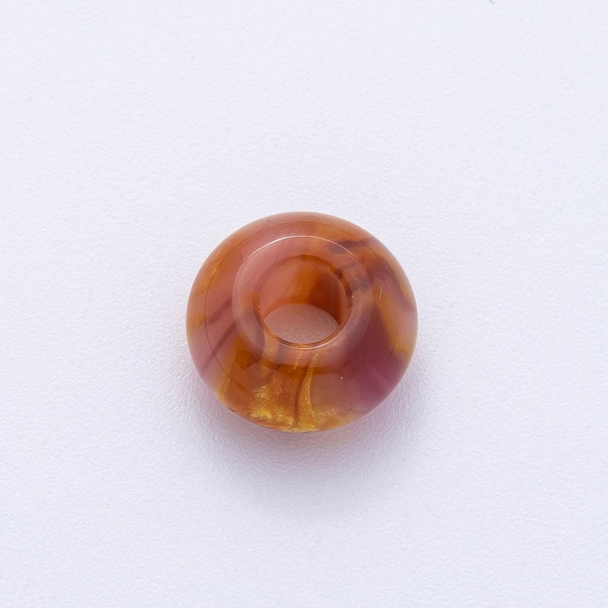 1.5mm Blue, Green, Brown, Red Multicolor Resin Rondelle Bead Make Your Own Bracelet Necklace Jewelry Supply Finding | B618