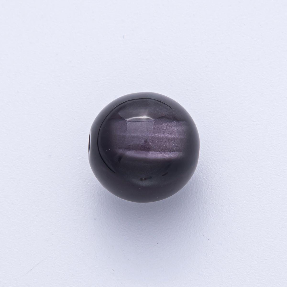 16mm Purple, White, Green, Red, Brown, Pink Glitter Acrylic Resin Round Bead Set DIY Bracelet Necklace Jewelry Supply Finding | B601