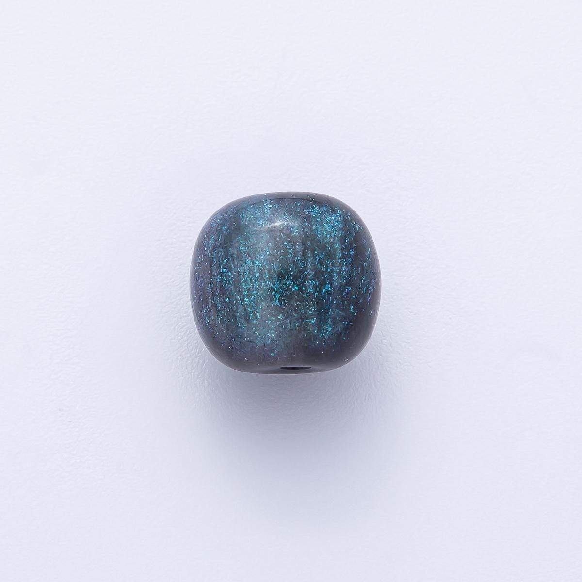 12.3mm Blue, Red, Grey, Green Acrylic Resin Round Bead DIY Jewelry Supply Finding for Custom Necklace & Bracelet | B675