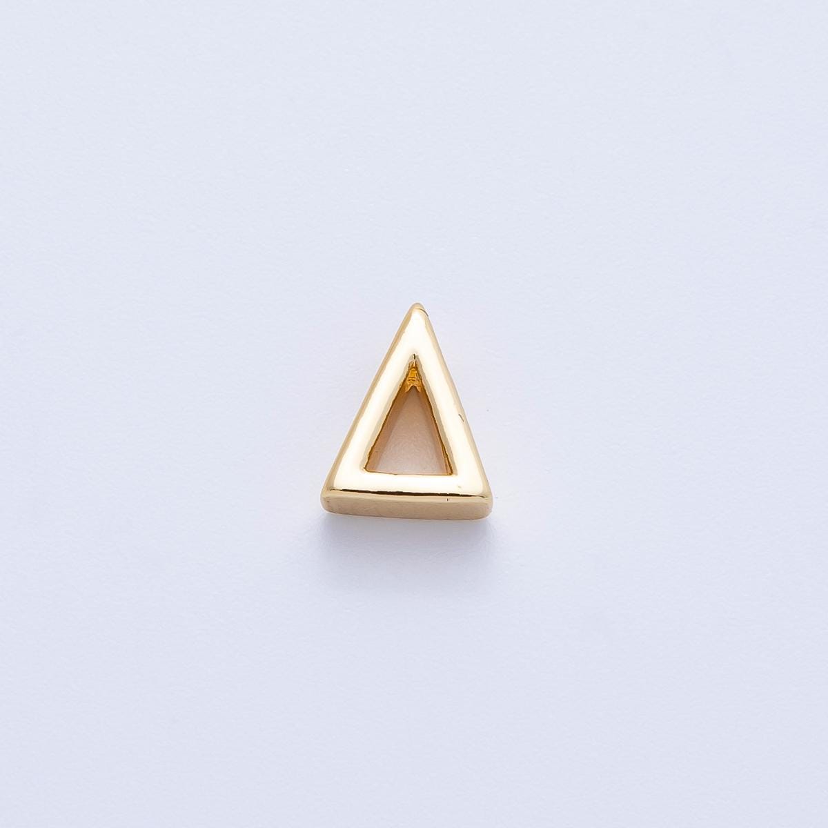 Dainty Gold Fill Greek Letters Charm Sorority Fraternity Greek Letters Beads Gamma Omega Pi Delta Phi Greek Alphabet Initial Charm AF235-246