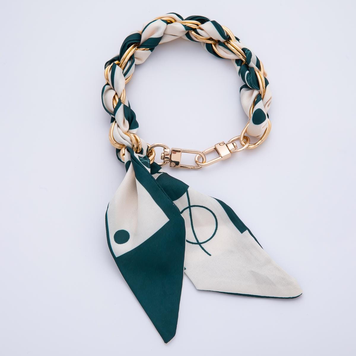 Short Bag Scarf Strap Handbag Wrap Purse Scarves Keychain Bag Charm Tote Bag Accessories