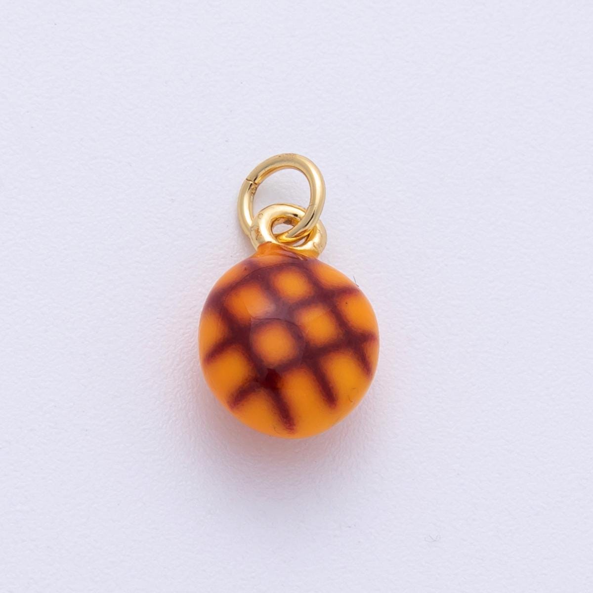 14K Gold Filled 13mm Plain Cupcake Pastry 3D Multidimensional Charm Baker Lover Dainty Accessory DIY Jewelry Supply | Charms-100019