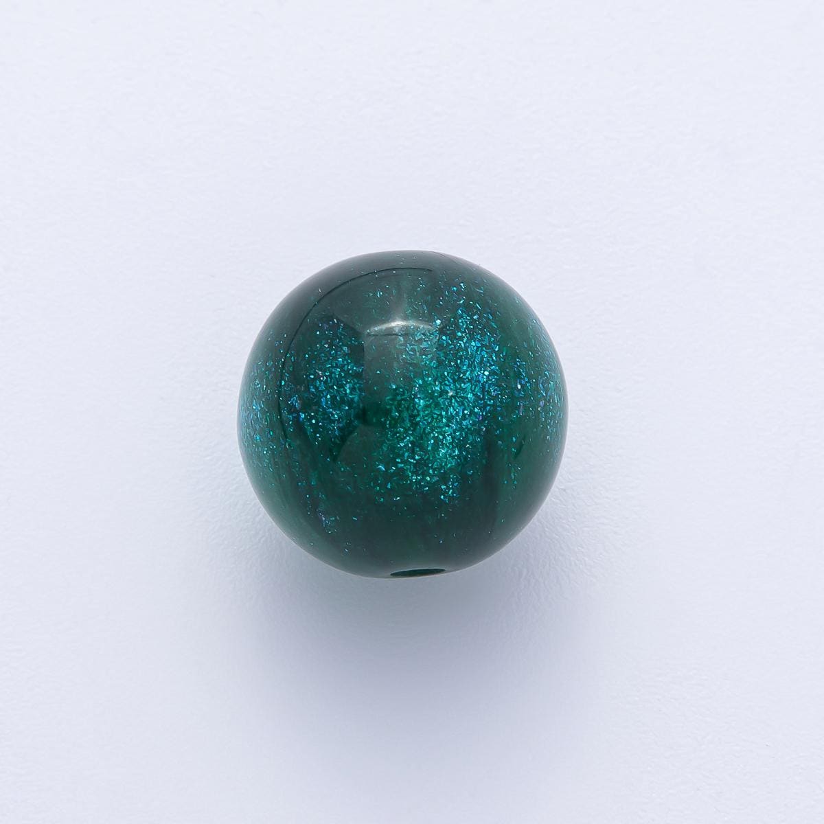 10pcs 16mm Multi Color Glitter Resin Round Beads Set DIY Jewelry Supply Finding for Custom Necklace & Bracelet | Beads-00034