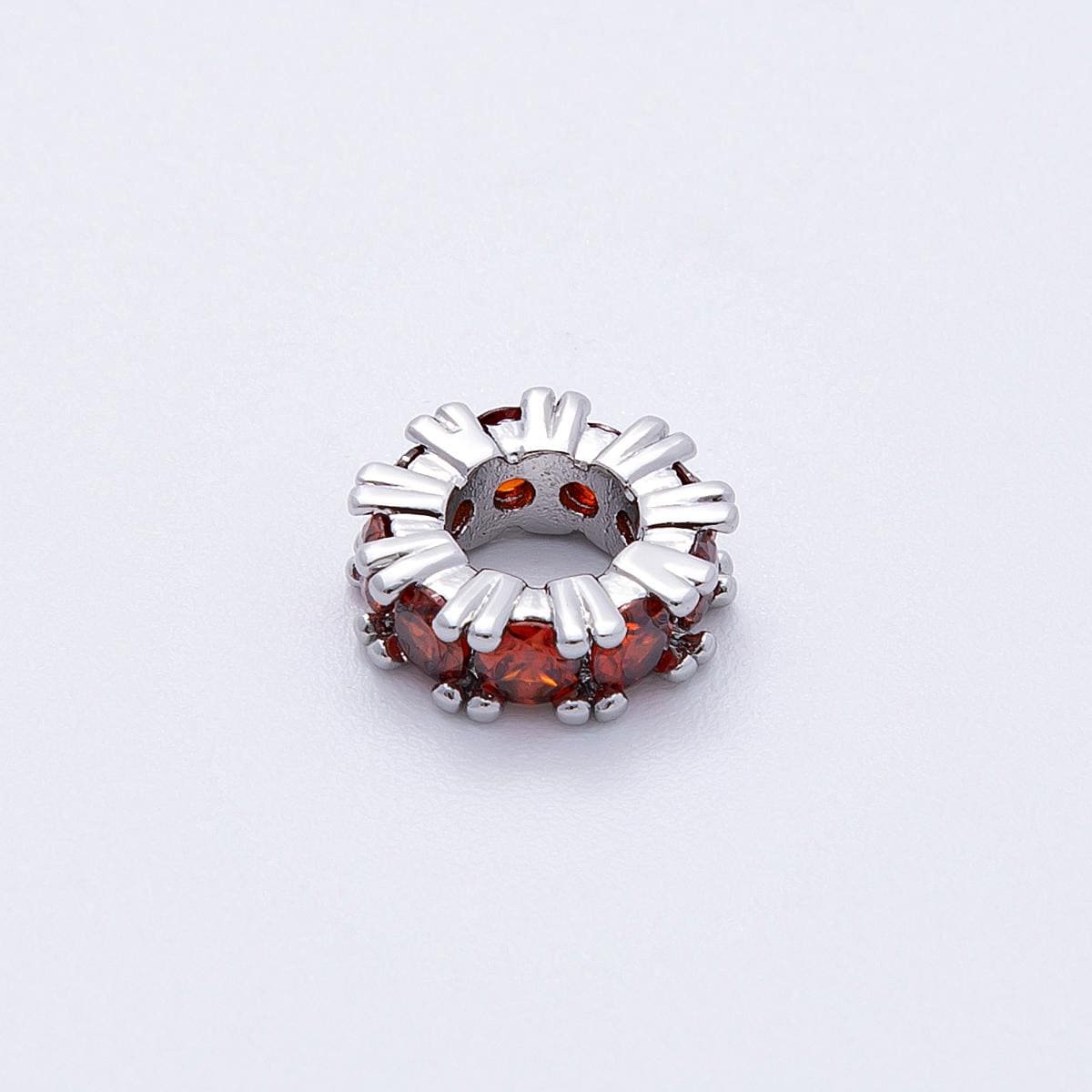 11mm Sparkling multicolor rondelle spacer beads DIY Jewelry Making Supply for custom bracelet necklace for diy jewelry | BEADS-00051