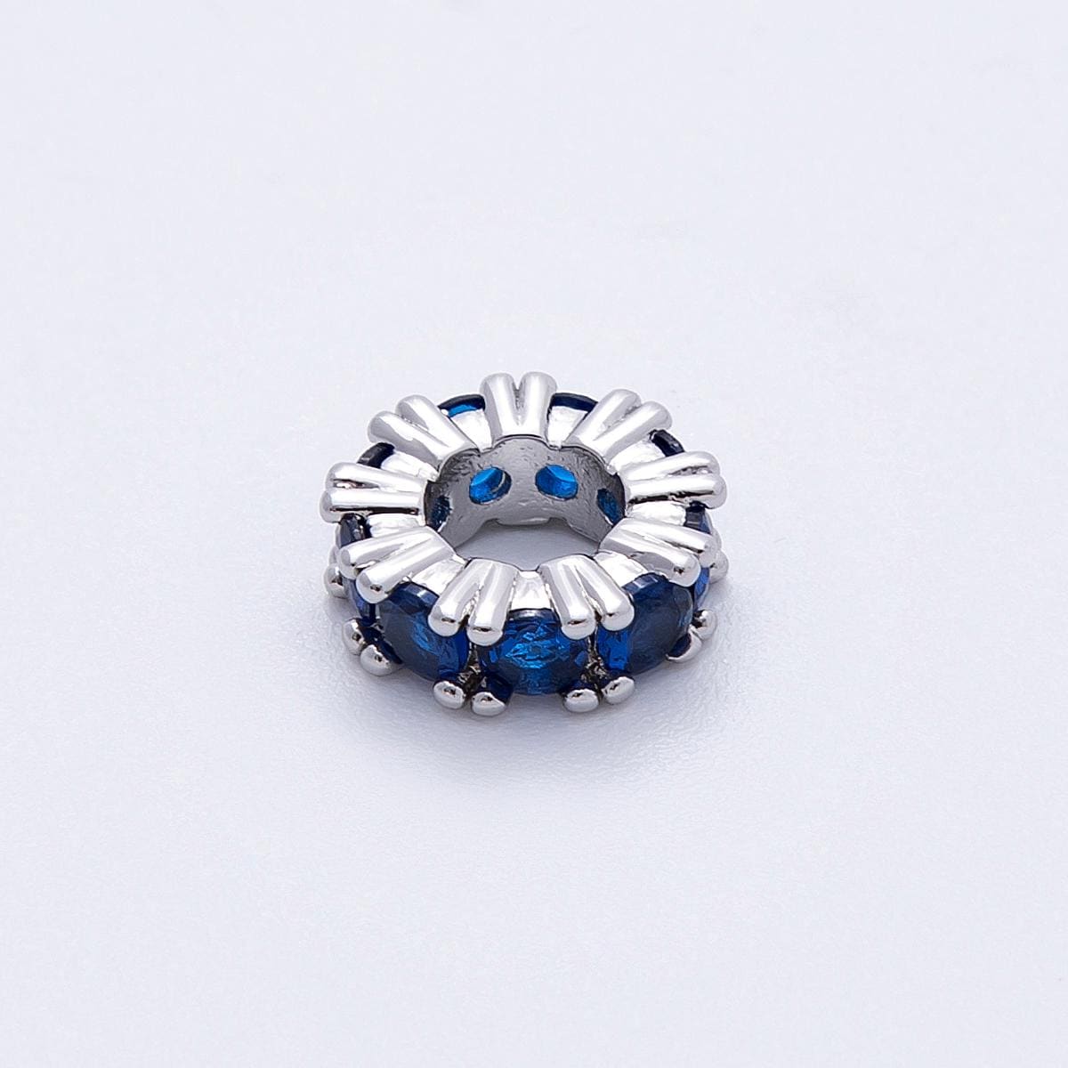 11mm Sparkling multicolor rondelle spacer beads DIY Jewelry Making Supply for custom bracelet necklace for diy jewelry | BEADS-00051