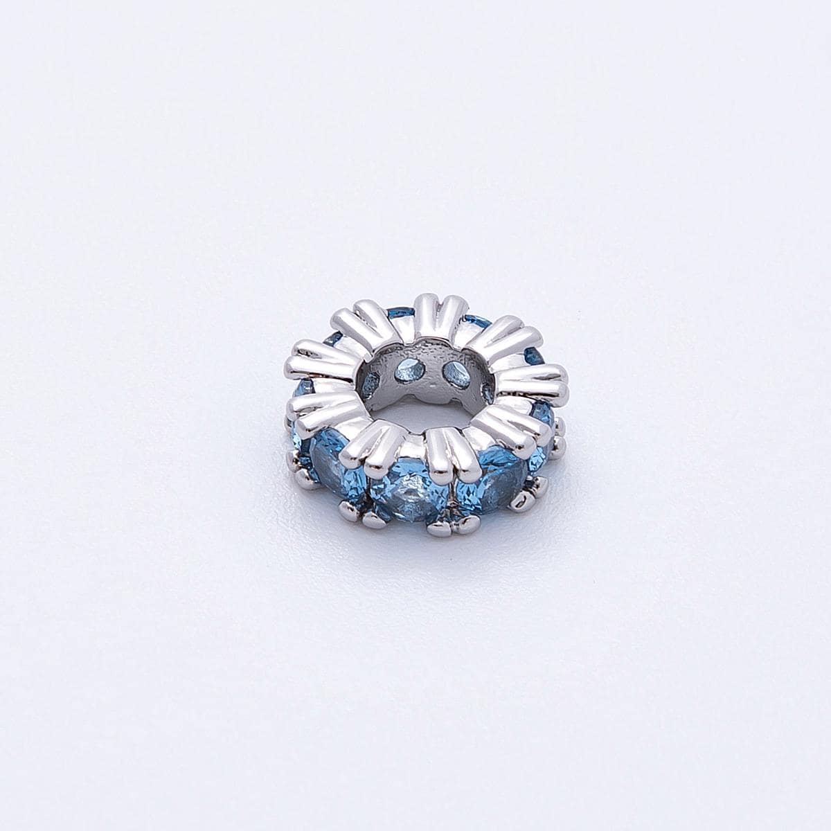11mm Sparkling multicolor rondelle spacer beads DIY Jewelry Making Supply for custom bracelet necklace for diy jewelry | BEADS-00051