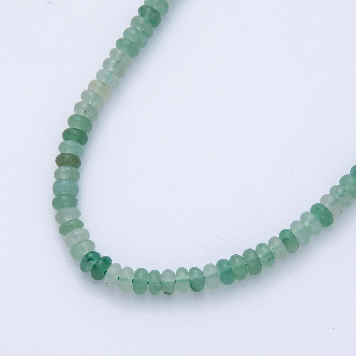 Natural Gemstone Rondelle Beads, 4mm Smooth Spacer Beads by Strand for DIY Jewelry Making Supply necklace bracelet | WA4176
