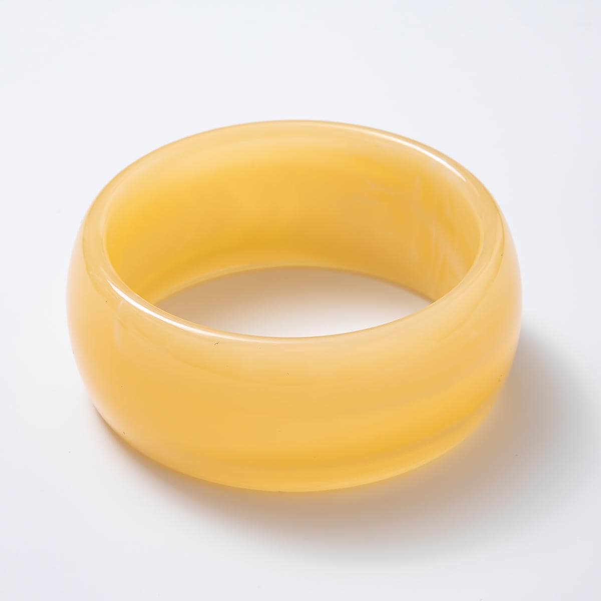Colorful Chunky Resin Cuff Bracelet Round Bangle Acrylic Statement Jewelry, Y2K retro Earth Tones statement Jewelry gift for her | WA-03428