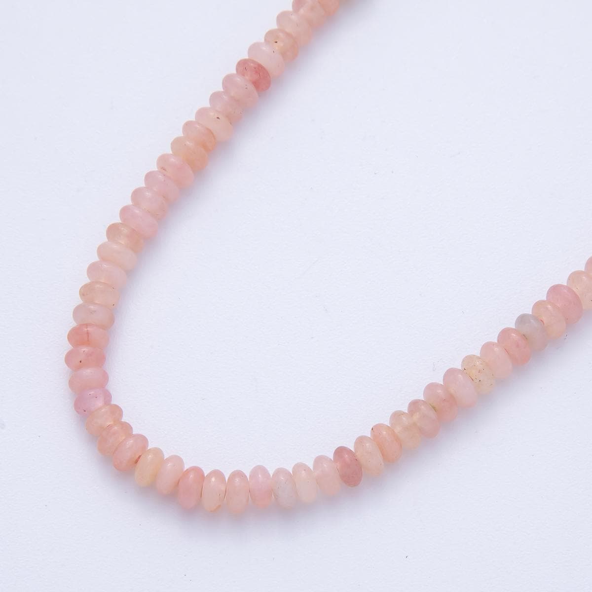 Natural Gemstone Rondelle Beads, 4mm Smooth Spacer Beads by Strand for DIY Jewelry Making Supply necklace bracelet | WA4176
