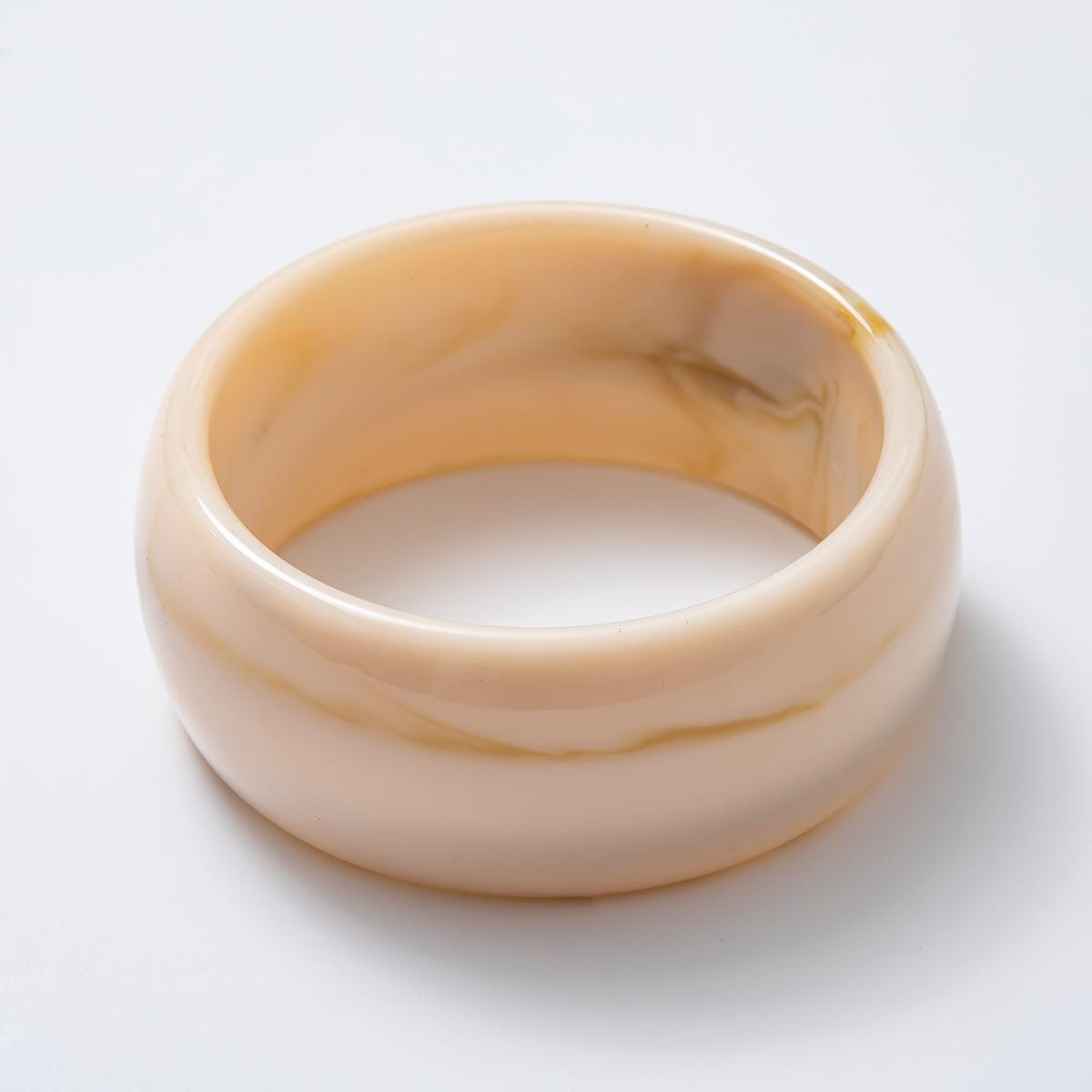 Colorful Chunky Resin Cuff Bracelet Round Bangle Acrylic Statement Jewelry, Y2K retro Earth Tones statement Jewelry gift for her | WA-03428