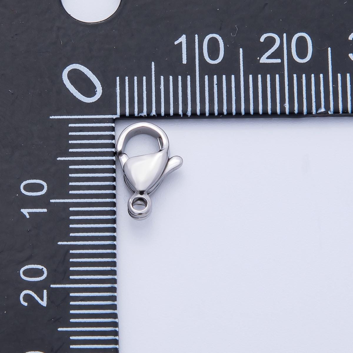 Silver Lobster Clasp 11.8mm Durable Hook Clasp Minimalist Jewelry Making Findings Supply custom Bracelet Necklace Anklet | FINDINGS-00058