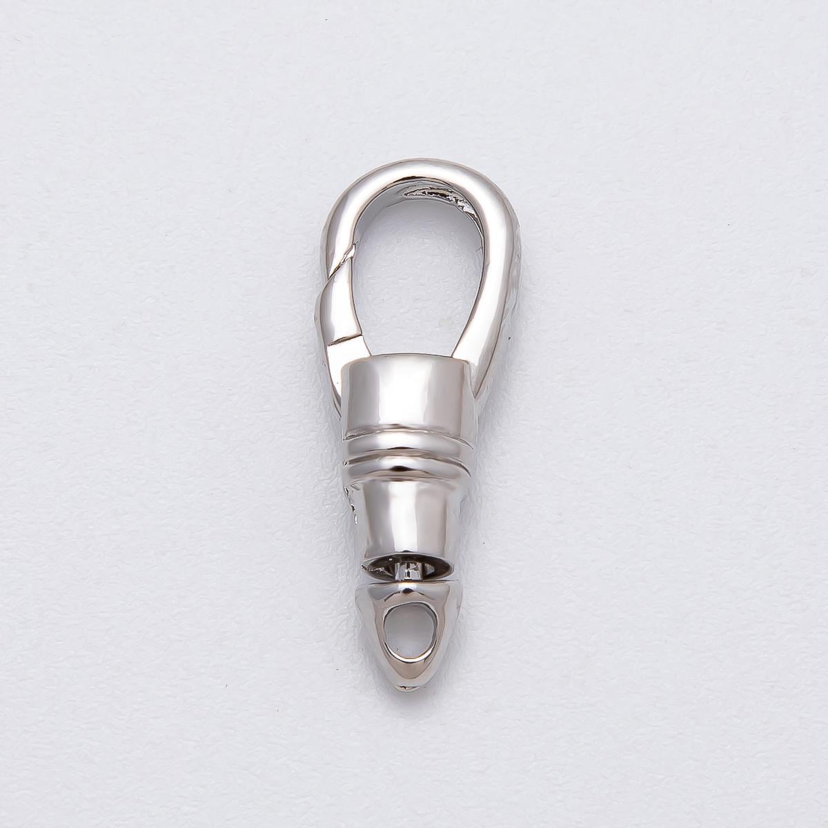 16k gold filled lobster swivel clasps, 22.4mm x 8.8mm clasps in gold silver color Findings-00144