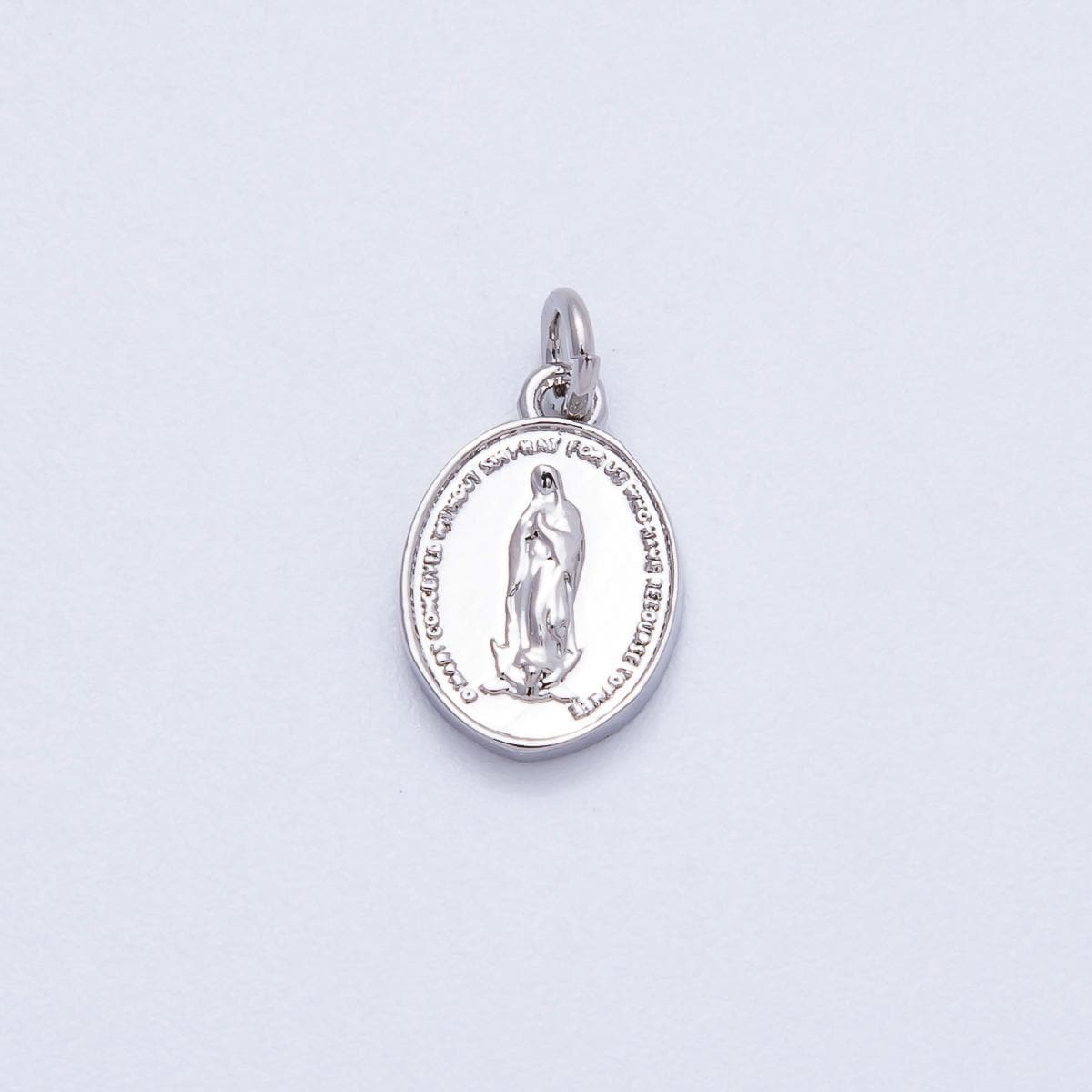 18K Gold Filled Dainty Virgin Mary Pendant Our Lady of Guadalupe Charm | CHARMS-645