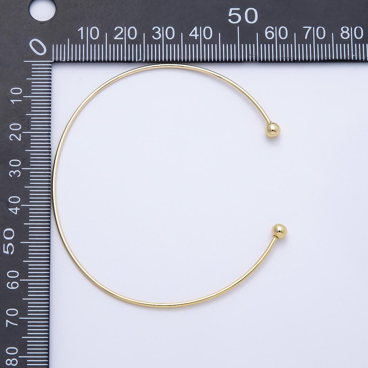 New Gold Cuff Bangle for minimalist jewelry cuff Bracelet WA-4452