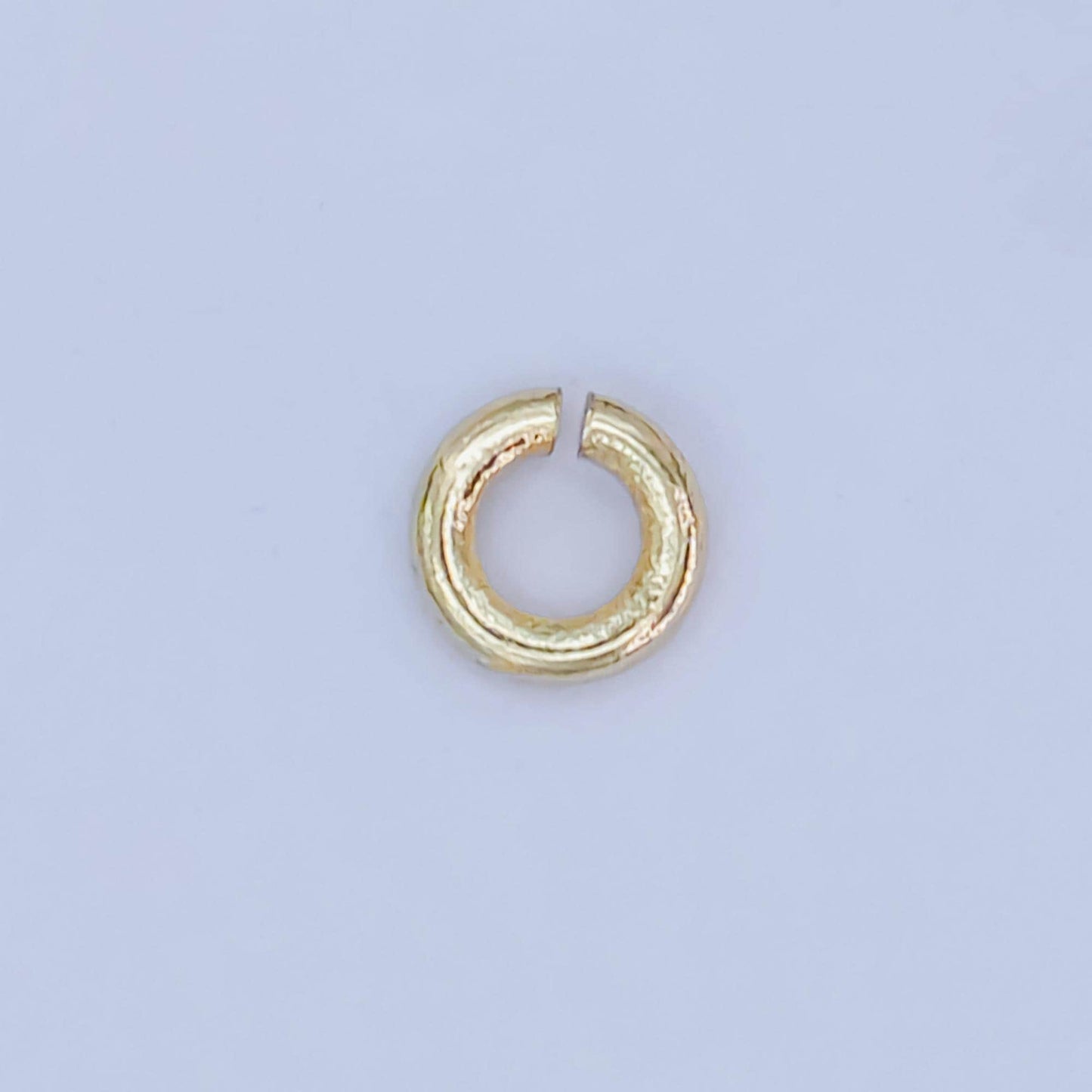 24K Gold Filled 3.5mm x 0.8mm Minimalist Jump Ring Finding Set in Gold & Silver | SP-1615