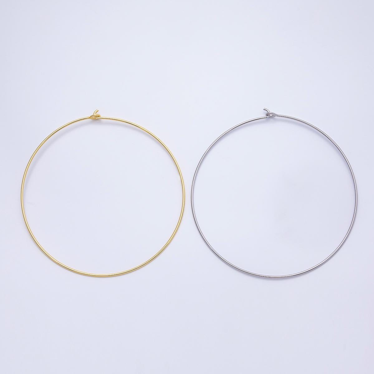 Minimalist 14k Gold Filled Choker Necklace Cuff Necklace for Personalized Charm Beads Jewelry WA-4443