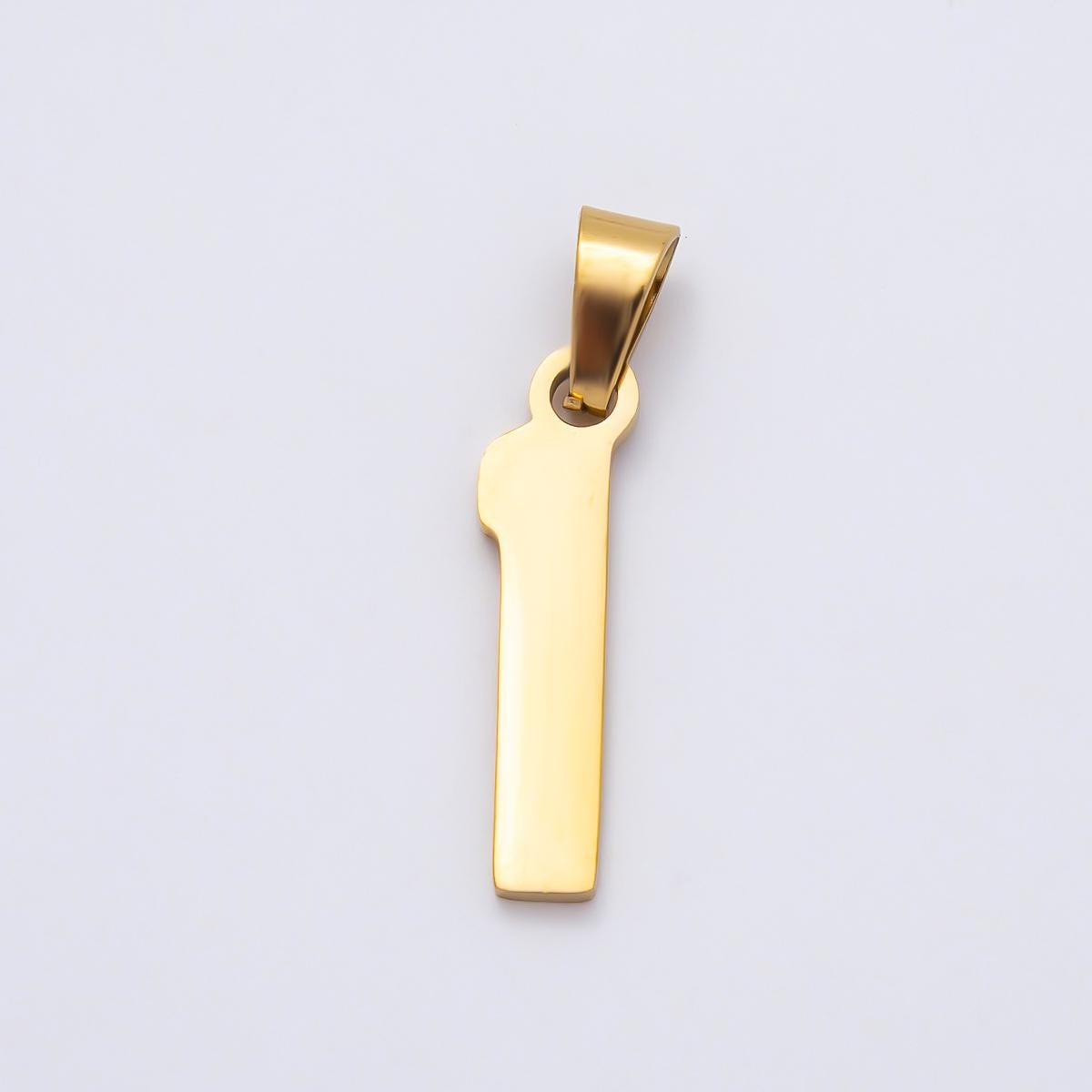 PVD Stainless Steel 23mm Sport Jersey Varsity Number Pendant Lucky Jersey Tag DIY Supply for custom Necklace and Bracelet | Charms-00981