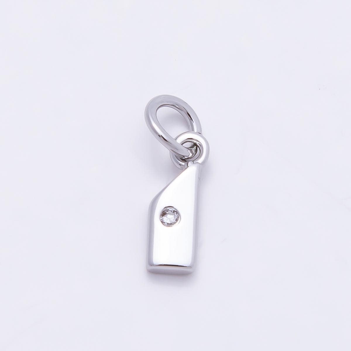 Silver Number Pendant Number Charm for DIY Jewelry Finding Necklace Bracelet Charms-899