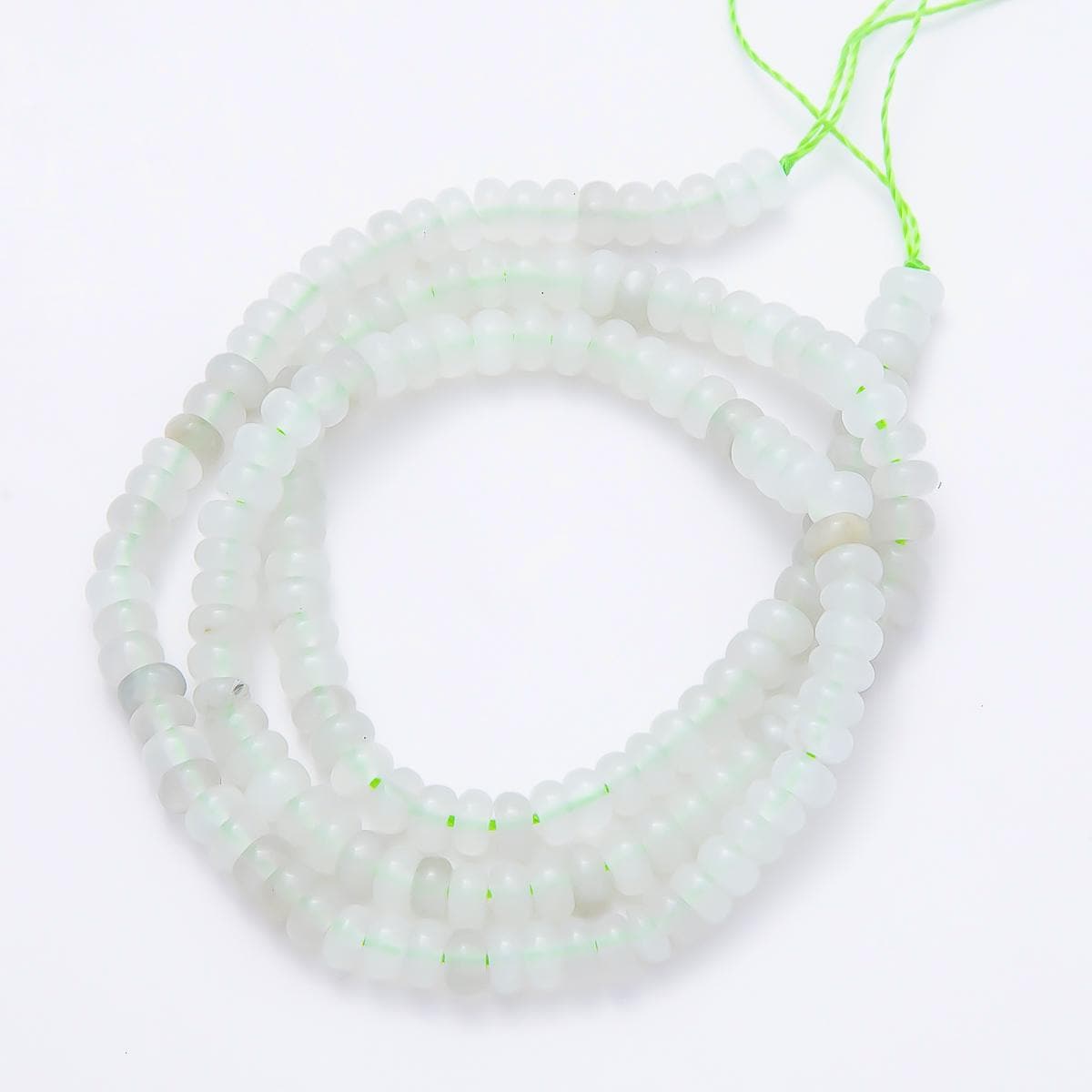 4mm Gemstone Heishi Beads Natural Stone Rondelle beads Spacers Rounded beads by Strand Wholesale for jewelry making WA-00037