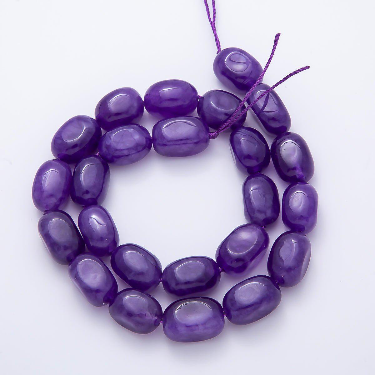 12mm Aventurine, Pink Quartz, Carnelian, Amethyst, Peridot, Tourmaline Oval Gemstone Bead Strand Finding DIY Beading Supplies | WA-00269