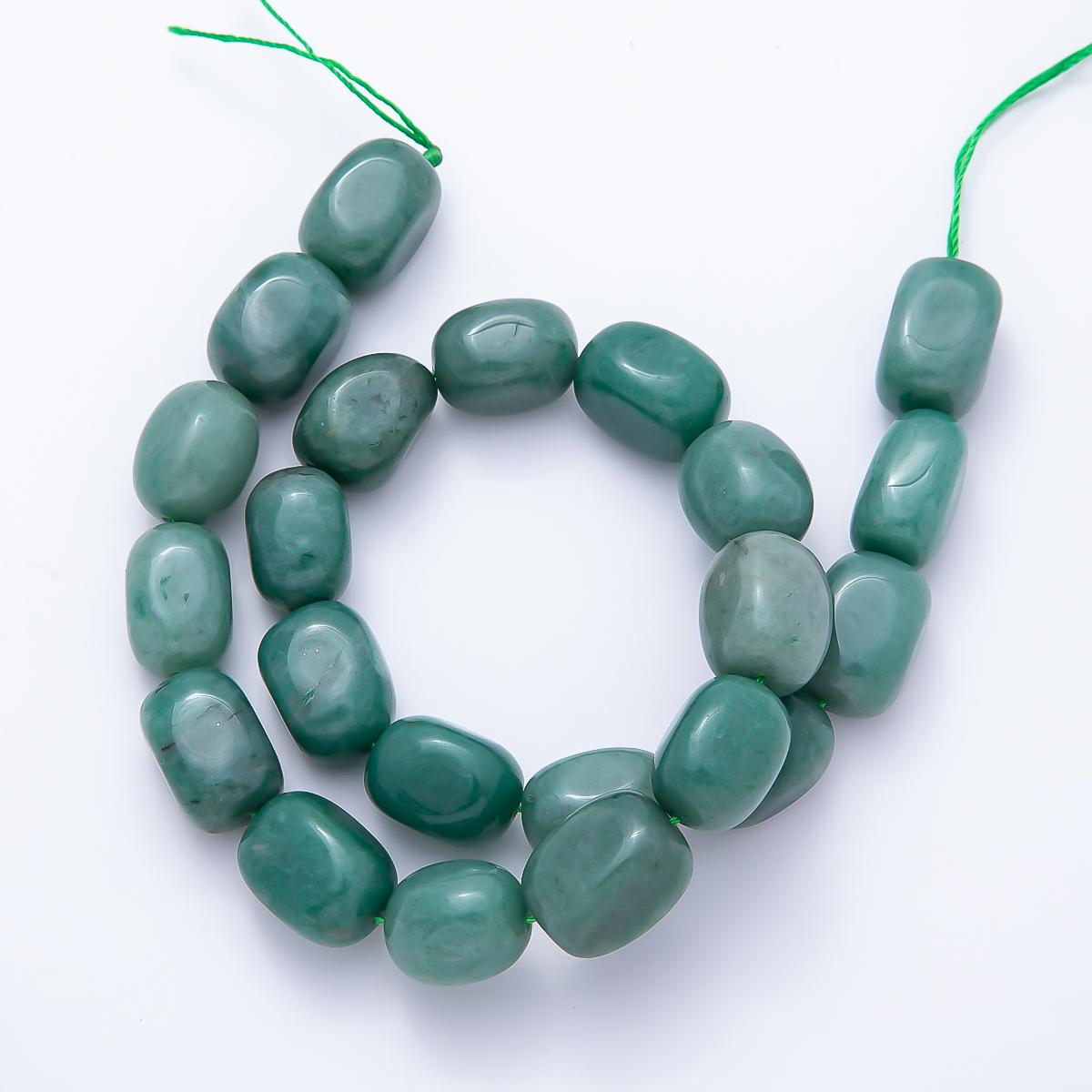 12.3mm Natural Gemstone Bead Strand Findings White Quartz, Rose Quartz, Green Aventurine, Tiger Stone DIY Jewelry Making Supply | WA-00492