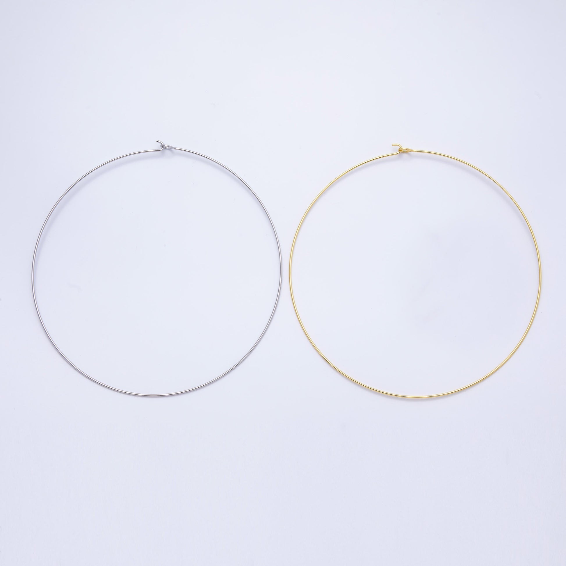 Minimalist 14k Gold Filled Choker Necklace Cuff Necklace for Personalized Charm Beads Jewelry WA-4444