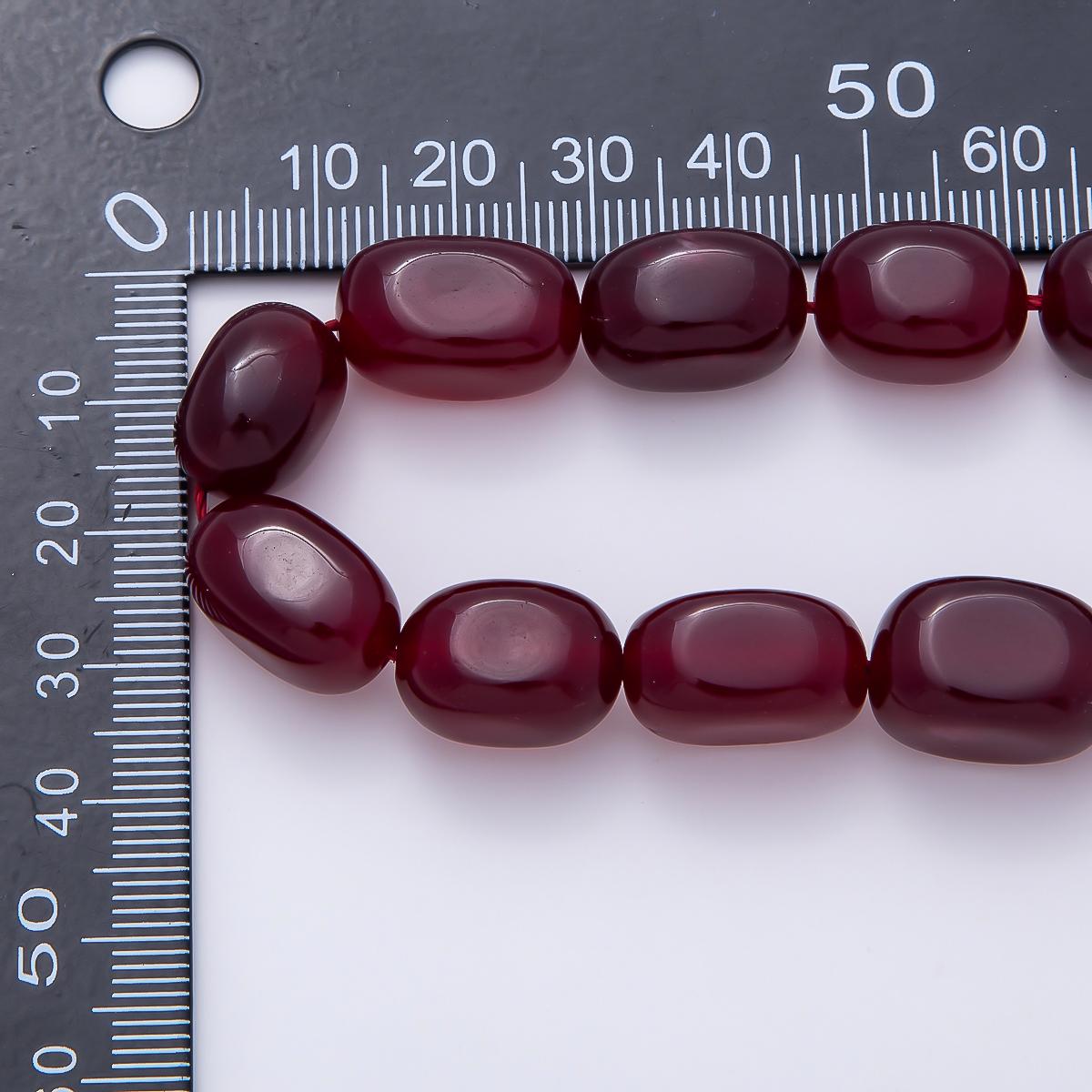 12mm Aventurine, Pink Quartz, Carnelian, Amethyst, Peridot, Tourmaline Oval Gemstone Bead Strand Finding DIY Beading Supplies | WA-00269