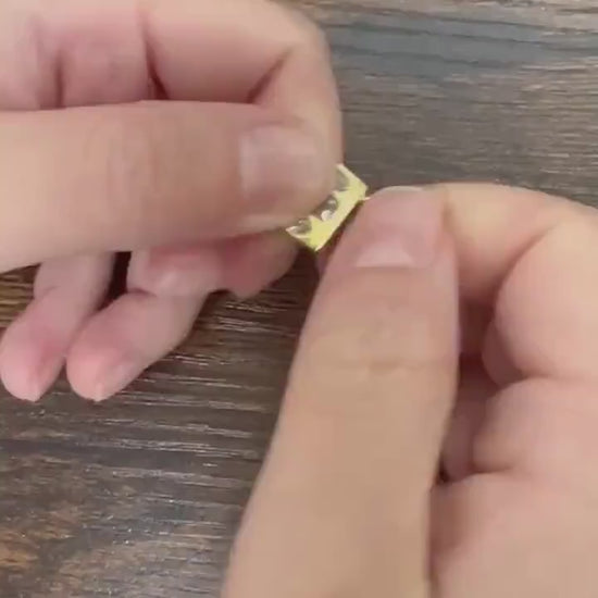 Tiny gold cz micro pave clasp lock, interlock cubic clasp fastener for bracelet necklace clear cz supply l-348